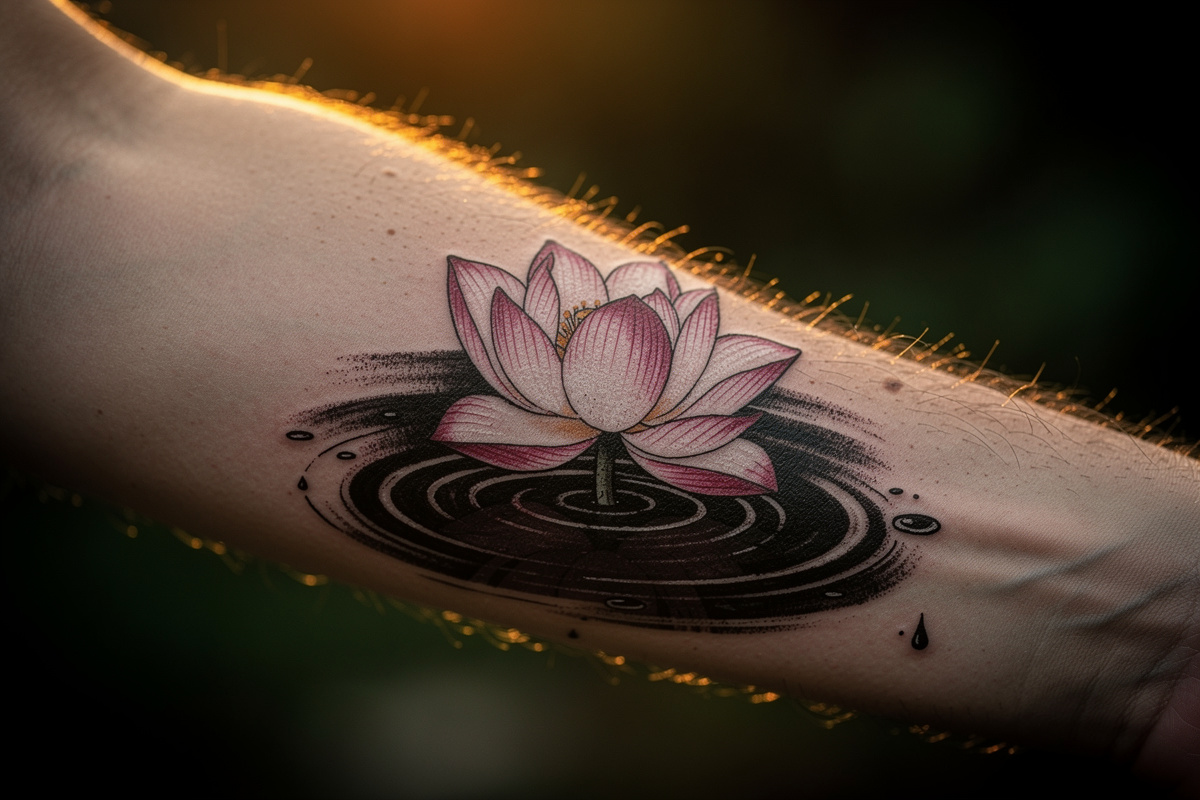La signification du tatouage fleur de lotus : tout savoir