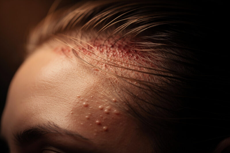 Pourquoi j'ai des boutons dans les cheveux ?