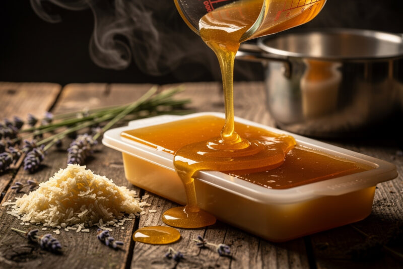 Comment faire fondre du savon sans eau ?