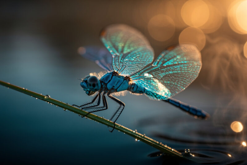 Libellule bleue : quelle signification spirituelle et symbolique ?