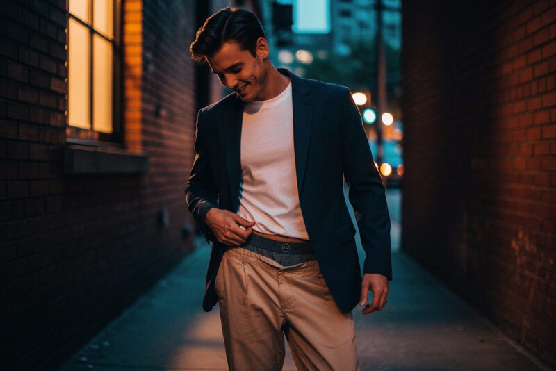 Pantalon homme qui tombe : les solutions efficaces