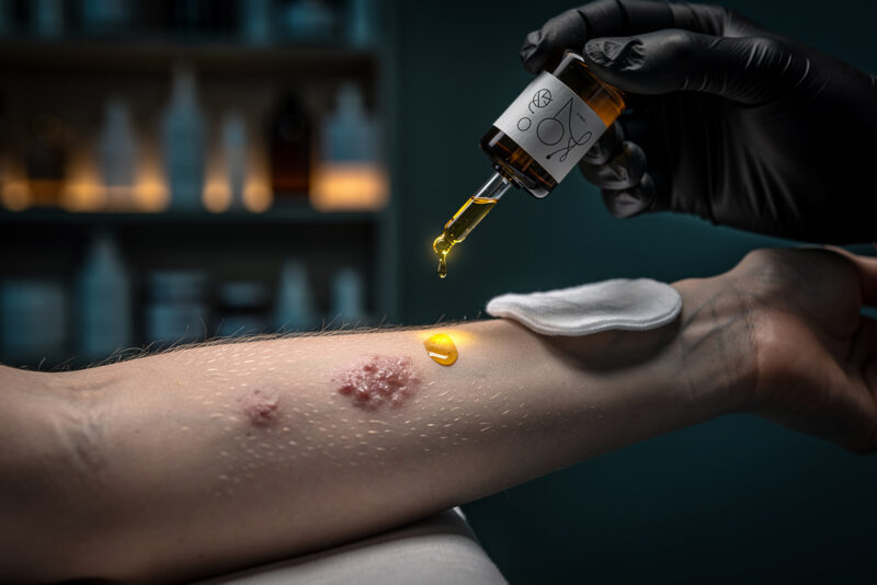 Huile de souchet : dangers, précautions et test avant utilisation