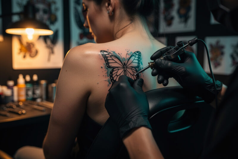 Le tatouage papillon : significations, styles, prix et conseils