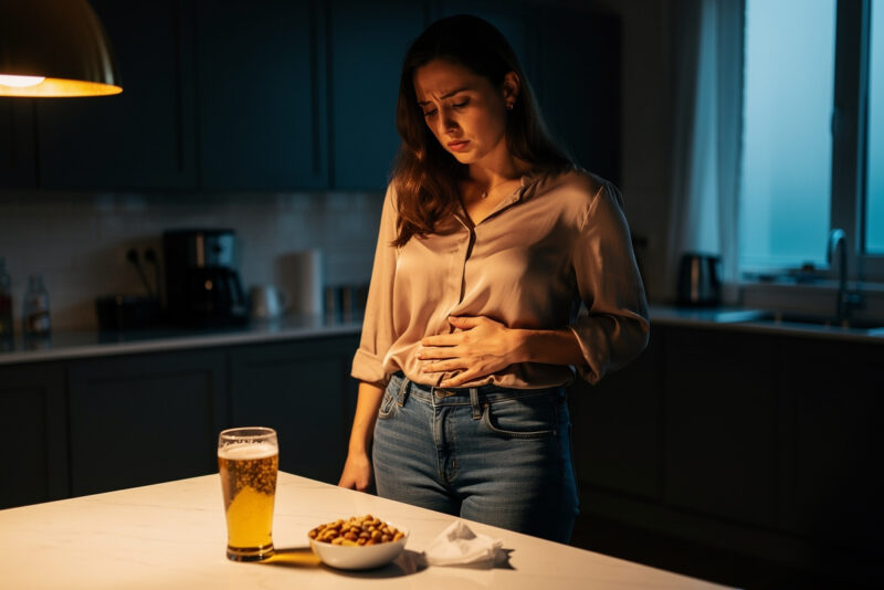 Pourquoi l’alcool fait gonfler le ventre ? Les vraies causes et solutions