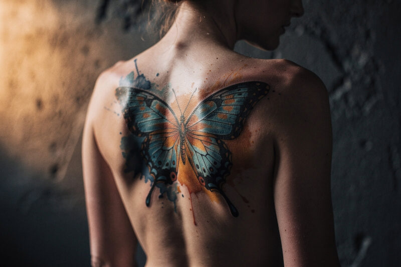 Quelle est la signification d’un tatouage papillon ?