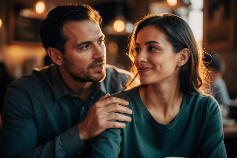 Toucher l’épaule d’une femme : la vraie signification