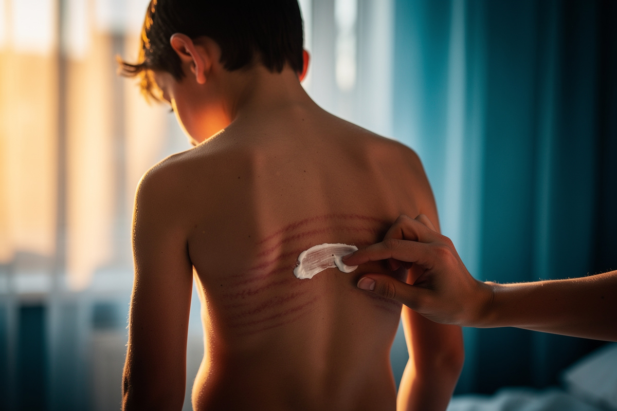 Vergetures dans le dos de l’adolescent : que faire ?